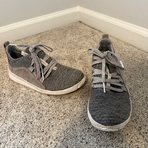 Sorel Shoes Womens 7 Out N About Plus Waterproof Gray Lace Up Round Toe Low